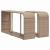 Set canapele de grădină cu perne, 10 piese, bej, poliratan GartenMobel Dekor