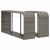 Set mobilier de grădină cu perne, 10 piese, gri, poliratan GartenMobel Dekor