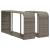 Set canapele de grădină cu perne, 11 piese, gri, poliratan GartenMobel Dekor