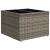 Set canapele de grădină cu perne, 11 piese, gri, poliratan GartenMobel Dekor