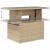 Set canapele de grădină, 9 piese, cu perne, bej, poliratan GartenMobel Dekor