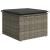 Set canapele de grădină, 9 piese, cu perne, gri, poliratan GartenMobel Dekor