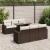 Set canapele de grădină cu perne, 7 piese, maro, poliratan GartenMobel Dekor