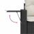 Set mobilier de grădină cu perne, 5 piese, negru, poliratan GartenMobel Dekor