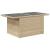 Set canapele de grădină cu perne, 5 piese, bej, poliratan GartenMobel Dekor