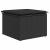 Set mobilier de grădină cu perne, 8 piese, negru, poliratan GartenMobel Dekor