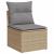 Set canapele de grădină, 9 piese, cu perne, bej, poliratan GartenMobel Dekor