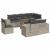 Set canapele de grădină cu perne, 9 piese gri deschis poliratan GartenMobel Dekor