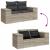 Set canapele de grădină cu perne, 11 piese, gri, poliratan GartenMobel Dekor