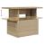 Set canapele de grădină, 8 piese, cu perne, bej, poliratan GartenMobel Dekor