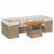 Set canapele de grădină, 8 piese, cu perne, bej, poliratan GartenMobel Dekor