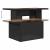 Set canapele de grădină cu perne, 10 piese, negru, poliratan GartenMobel Dekor