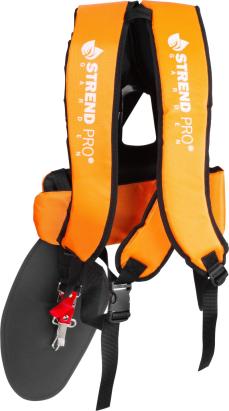 Popruh na krovinorez Strend Pro, profesionálny, dvojramenný