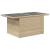 Set canapele de grădină, 7 piese, cu perne, bej, poliratan GartenMobel Dekor