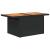 Set canapele de grădină cu perne, 10 piese, negru, poliratan GartenMobel Dekor