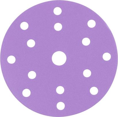 Disc abraziv Worcraft 150 mm P240 pentru șlefuitor excentric, 5 bucăți