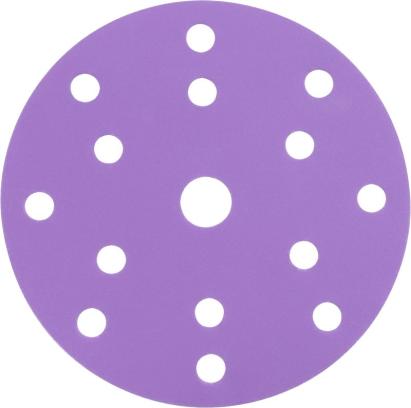 Disc abraziv Worcraft 150 mm P400 pentru slefuitor excentric, set 5 buc