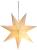 Stea decorativă de Crăciun MagicHome din hârtie, 10 LED, 40 cm