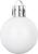 Set 24 globuri albe pentru brad, 3 cm, MagicHome Vianoce