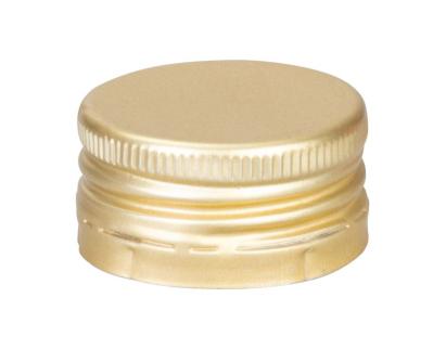 Capac din aluminiu auriu pentru damigeană 3L, filet 35/18 mm