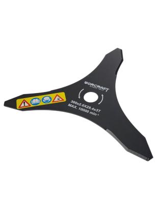 Cutit 3 dinti pentru motocoasa Worcraft GT65-430, 300 mm