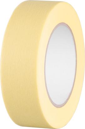 Bandă de mascare Strend Pro 38 mm x 50 m, galbenă, rezistentă la 80°C