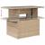 Set canapele de grădină, 7 piese, cu perne, bej, poliratan GartenMobel Dekor