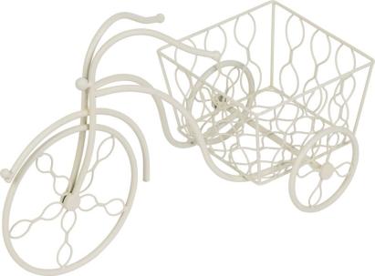 Dekorácia MagicHome Mecco, Stojan na kvetináč, bicykel, 52x22x32 cm