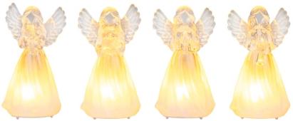 Înger decorativ LED pentru Crăciun MagicHome, lumină caldă, 11 cm