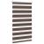 Jaluzea Zebră 90,9x150 cm Lățime material 86,7 cm cafea GartenMobel Dekor