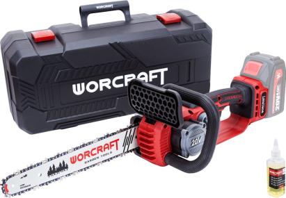 Drujbă cu acumulator Worcraft CGC-S20LiBD, brushless, 20V, lamă 12"