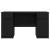 Birou cu sertar Stejar negru 140 x 49 x 76 cm Lemn compozit GartenMobel Dekor