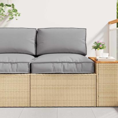 Set de perne pentru palet 2 pcs Gri Material Oxford GartenMobel Dekor