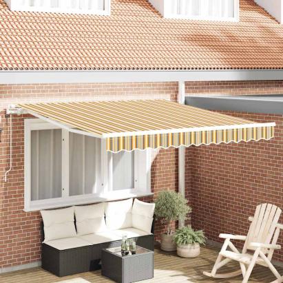 Cort electric retractabil Multicolour 300 x 250 cm GartenMobel Dekor