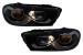 Faruri LED VW Scirocco III 137 (2008-04.2014) Negru Semnal Dinamic Performance AutoTuning
