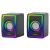 DIFUZOARE STEREO 2.0 6W RMS RGB USB 3.5MM