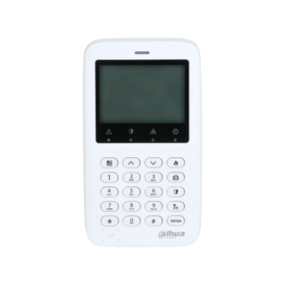 Tastatura centrala alarma Dahua ARK50C-R, card IC, LED, 433.1 MHz, compatibila centrale ARC SafetyGuard Surveillance