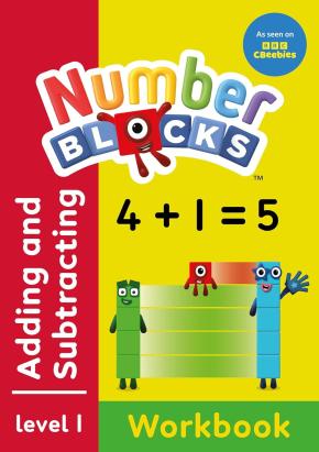 Carte de activitati Numberblocks pentru adunari si scaderi, 3 ani+