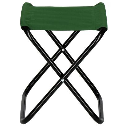 Scaun pliabil pentru camping si pescuit, metalic, 100 kg, verde