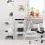 Set 6 organizatoare pantofi SONGMICS transparente, stivuibile, cu usa