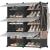 Dulap de pantofi modular SONGMICS, 6 compartimente, 24 perechi, negru