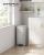 Cos de gunoi SONGMICS 30L din inox, cu pedala si capac silentios, argintiu