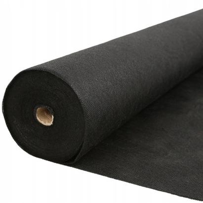 Folie agrotextil antiburuieni pentru mulcire, UV, 10 x 1 m, 50 g/mp, neagra