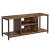 Comoda TV VASAGLE pentru televizor de pana la 60 inch, stil industrial, maro rustic