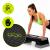 Step aerobic fitness reglabil cu 2 niveluri, suport 350 kg, negru-gri