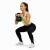 Kettlebell 4 kg din ABS rezistent, cu maner ergonomic, negru