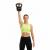 Kettlebell 4 kg din ABS rezistent, cu maner ergonomic, negru