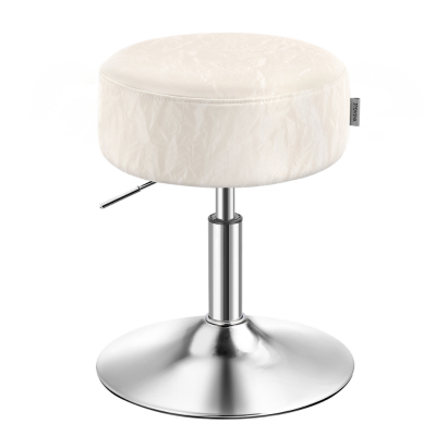 Taburet pentru masa de machiaj VASAGLE, reglabil, rotativ 360°, crem