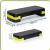 Stepper aerobic reglabil cu 2 trepte, antiderapant, max. 350 kg, negru-verde