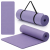 Saltea fitness antiderapantă din NBR, 183x61x1,5 cm, cu curea, mov